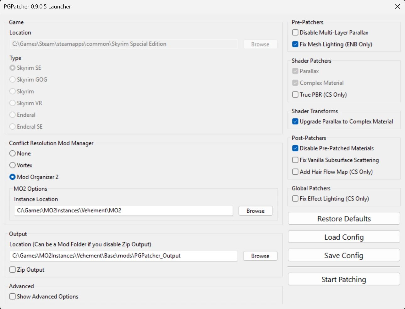 PGPatcher mod for The Elder Scrolls V: Skyrim Special Edition