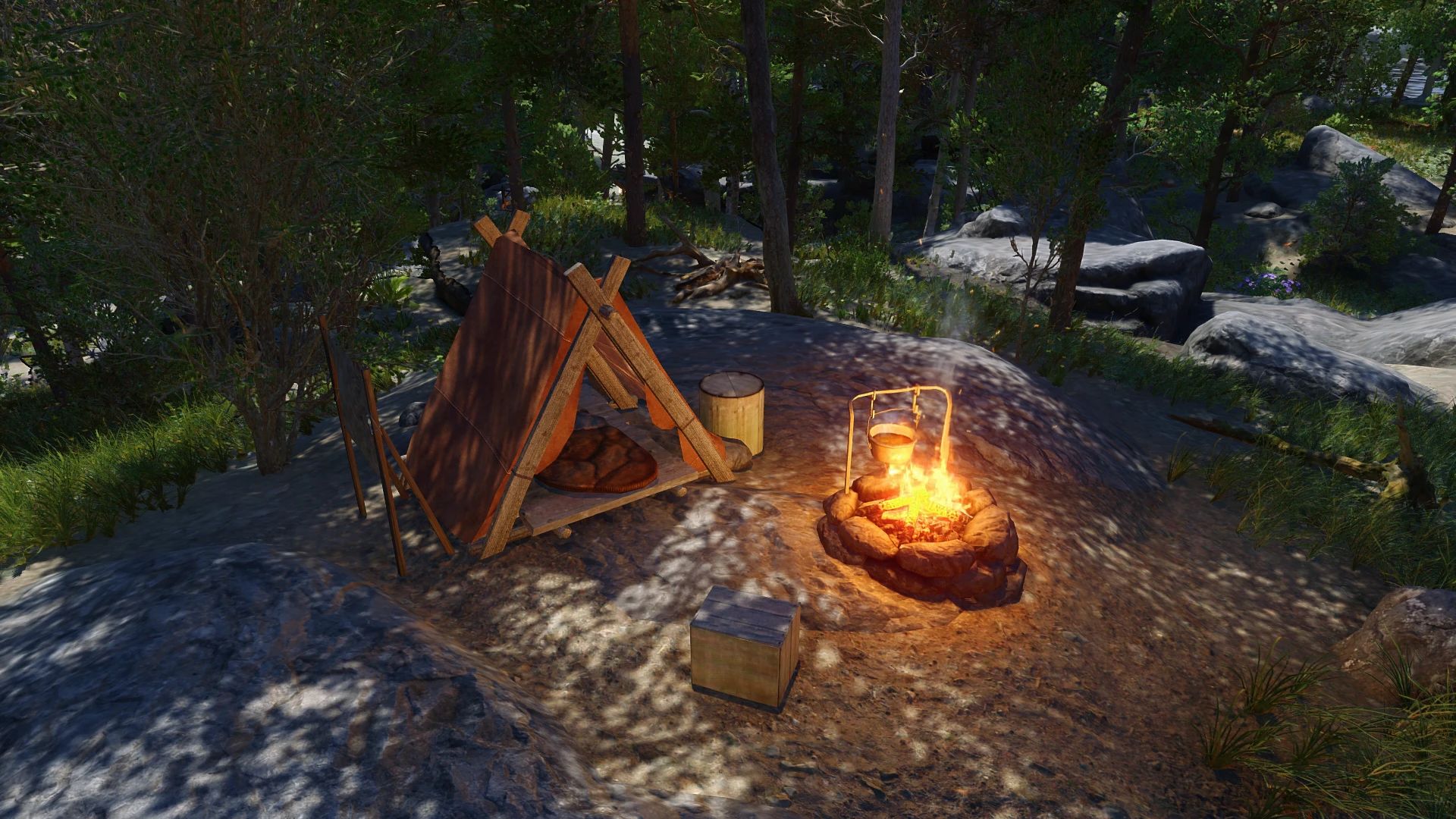 Camping Plus Plus - A CC Camping Overhaul mod for The Elder Scrolls V: Skyrim Special Edition