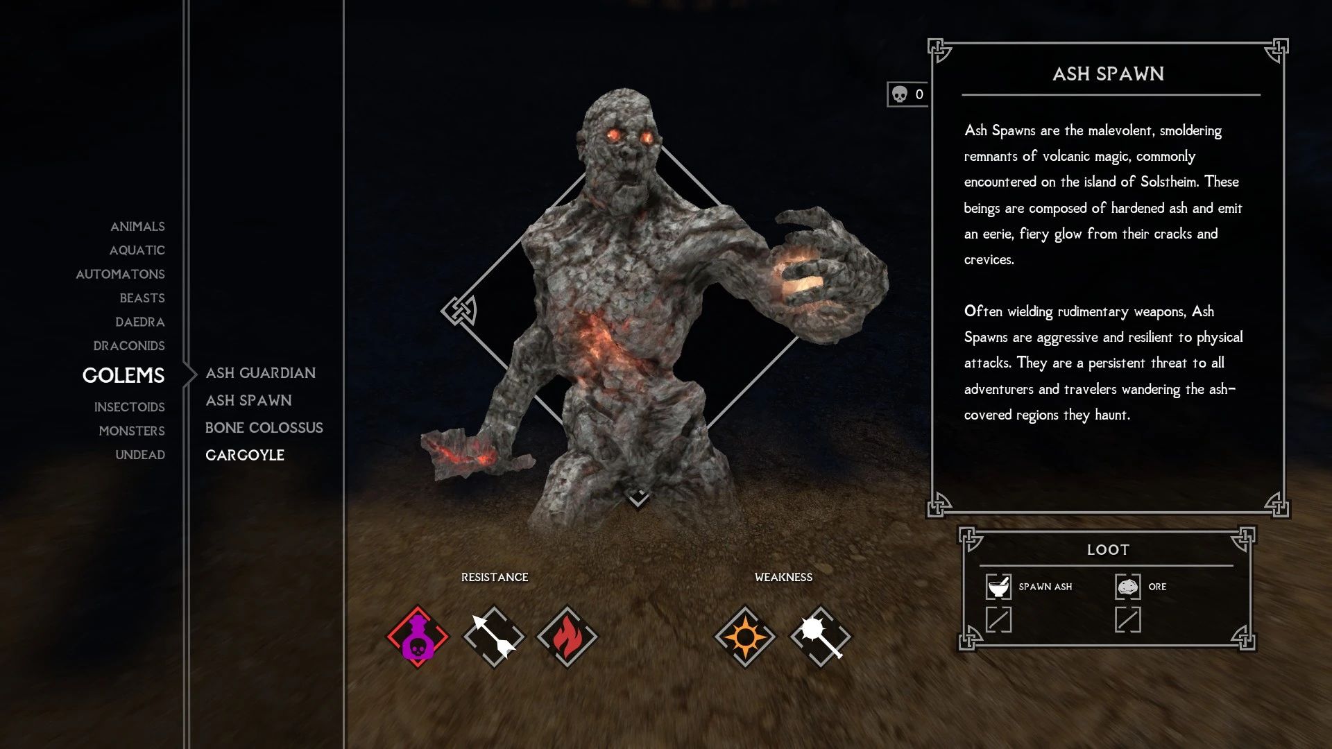 The Dragonborn's Bestiary - Sun Spells Addon mod for The Elder Scrolls V: Skyrim Special Edition