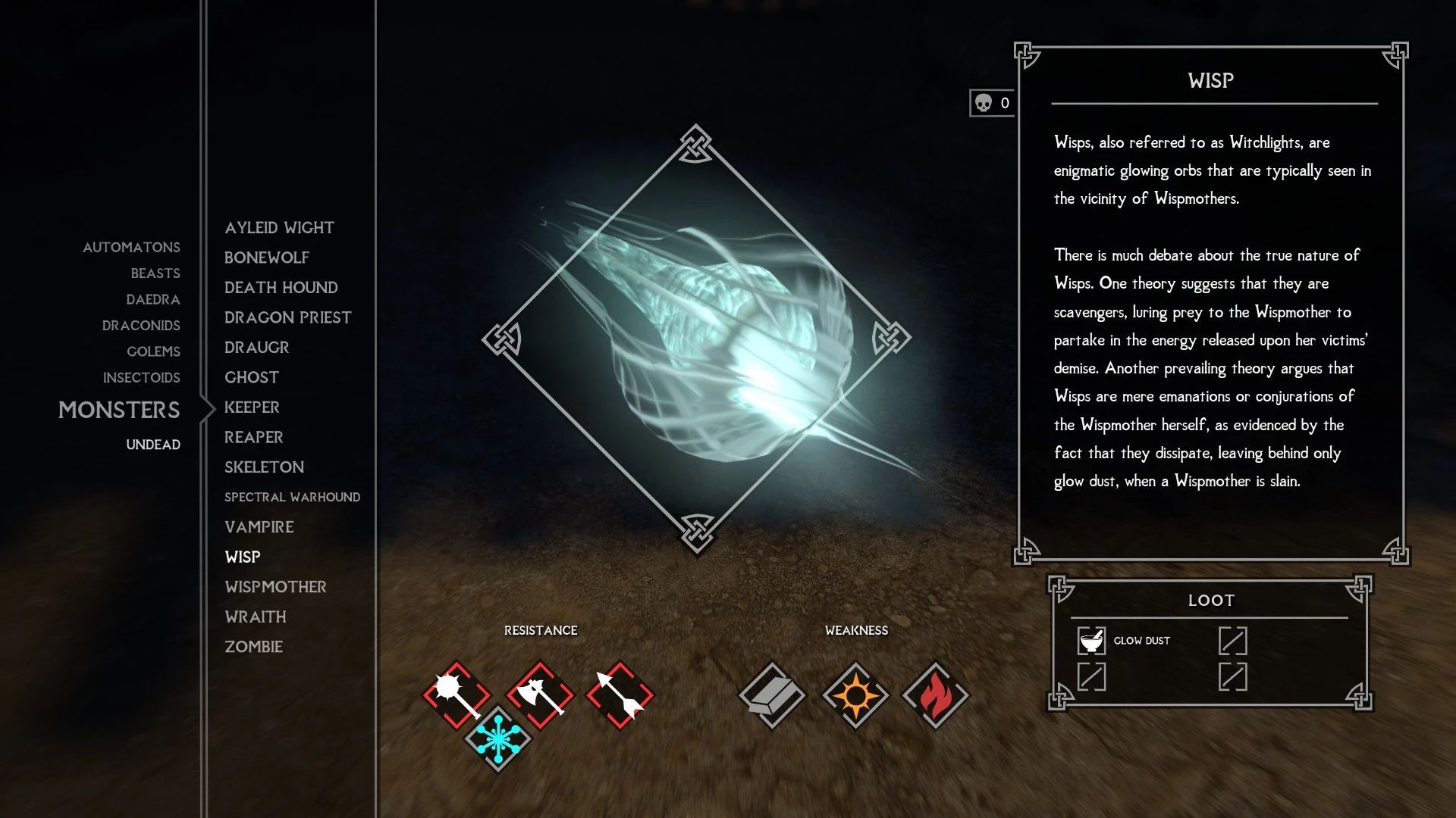 The Dragonborn's Bestiary - Sun Spells Addon mod for The Elder Scrolls V: Skyrim Special Edition