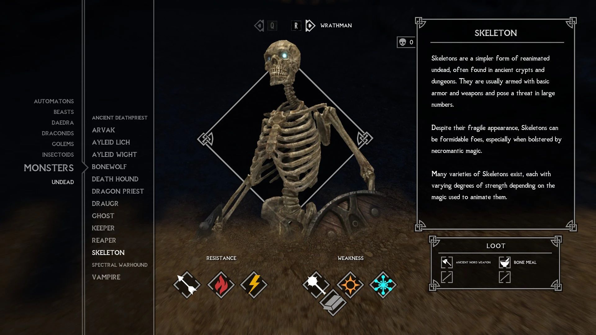 The Dragonborn's Bestiary - Sun Spells Addon mod for The Elder Scrolls V: Skyrim Special Edition