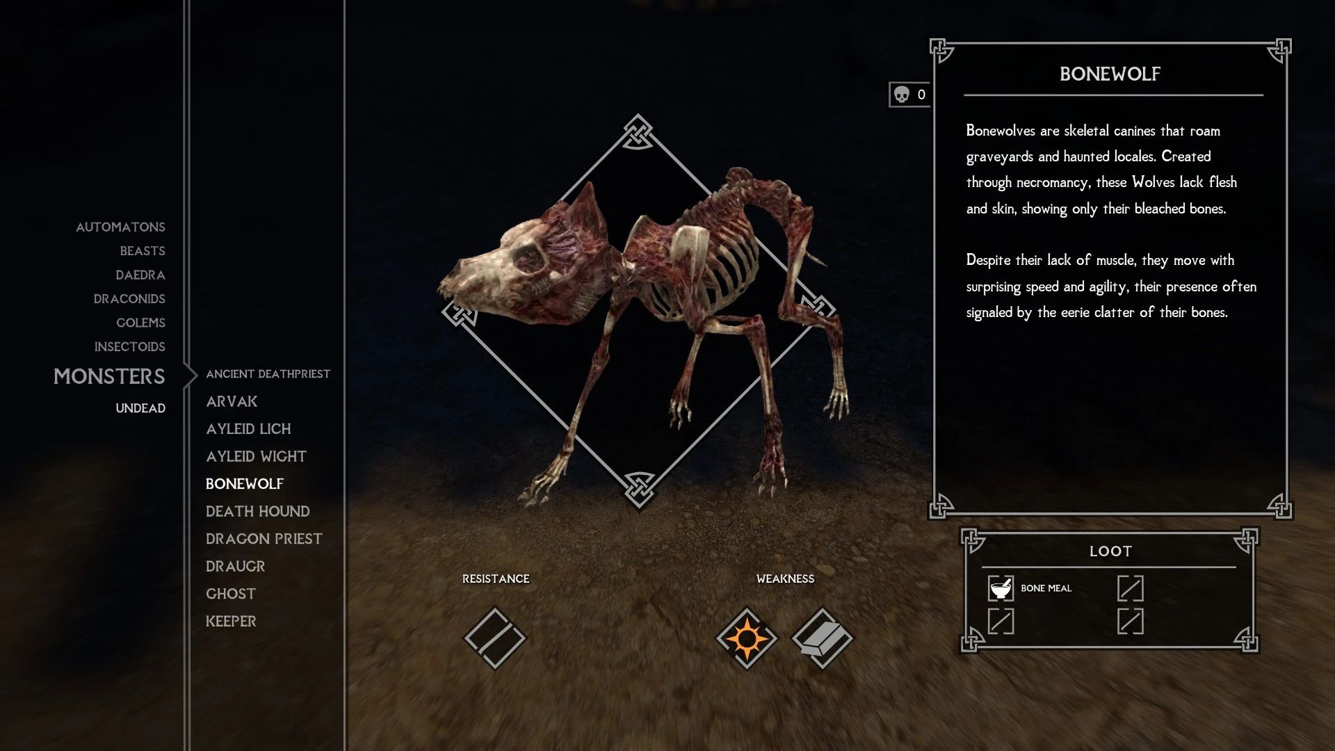 The Dragonborn's Bestiary - Sun Spells Addon mod for The Elder Scrolls V: Skyrim Special Edition