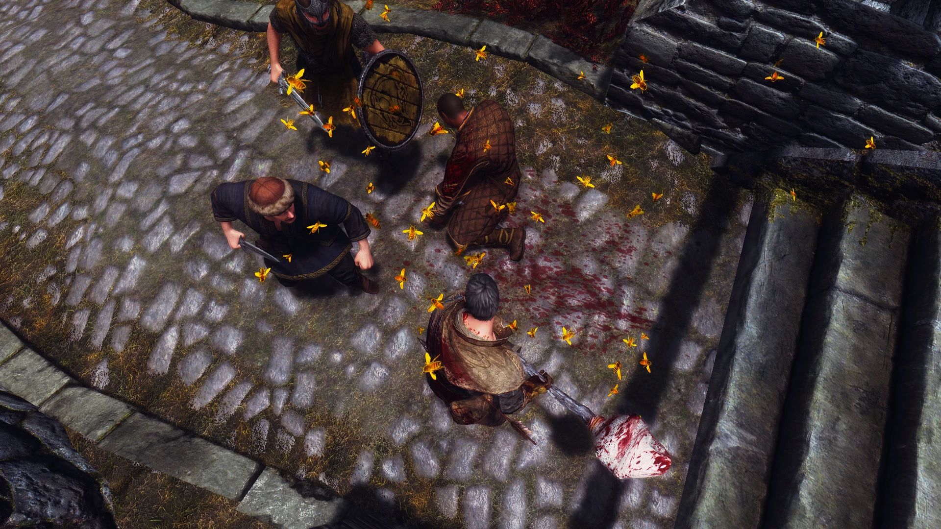 Not The Immersive Bees mod for The Elder Scrolls V: Skyrim Special Edition