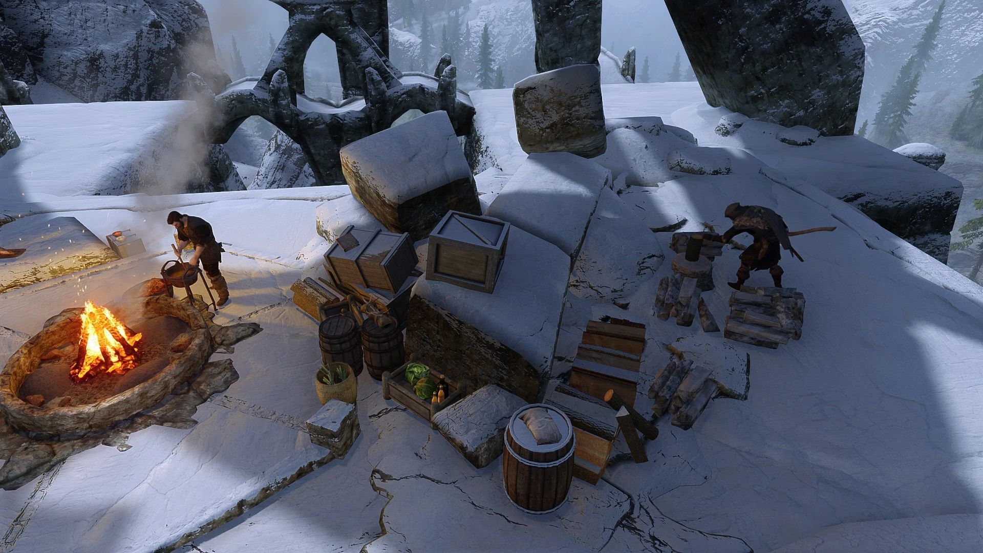 Snozz's Bleak Falls Barrow Overhaul - Ryn's Bleak Falls Barrow Patch mod for The Elder Scrolls V: Skyrim Special Edition