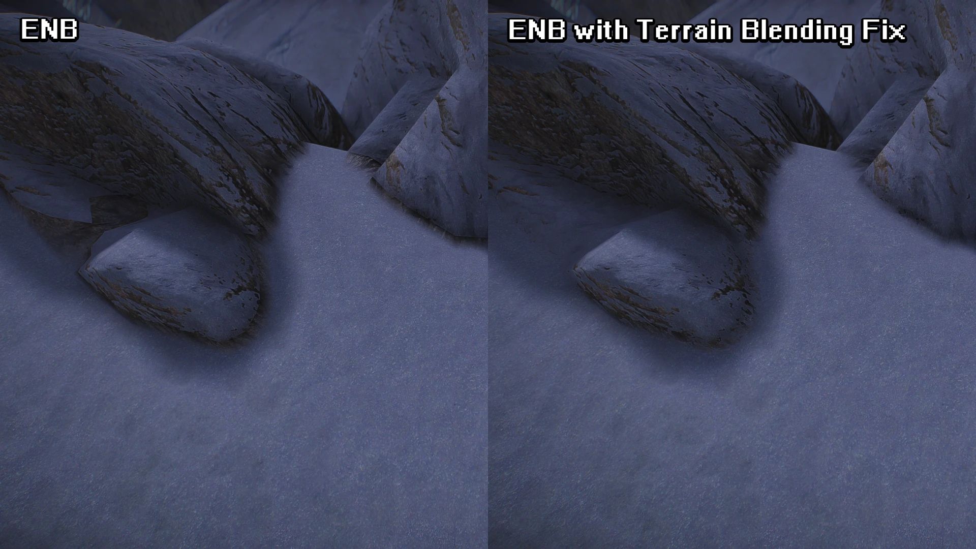 Simplicity of Snow mod for The Elder Scrolls V: Skyrim Special Edition