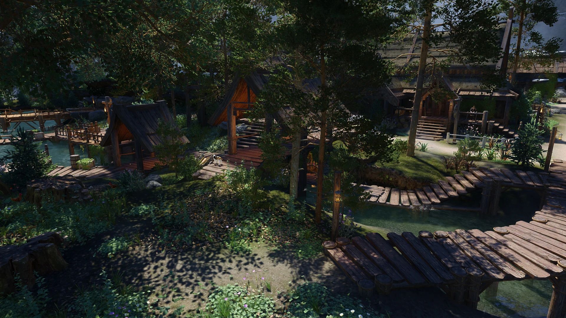Docks of Riverwood mod for The Elder Scrolls V: Skyrim Special Edition