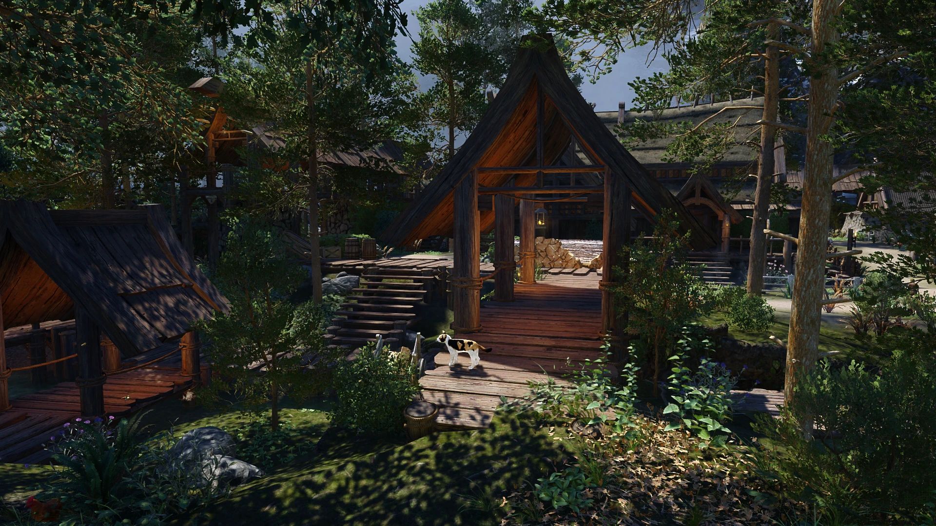 Docks of Riverwood mod for The Elder Scrolls V: Skyrim Special Edition