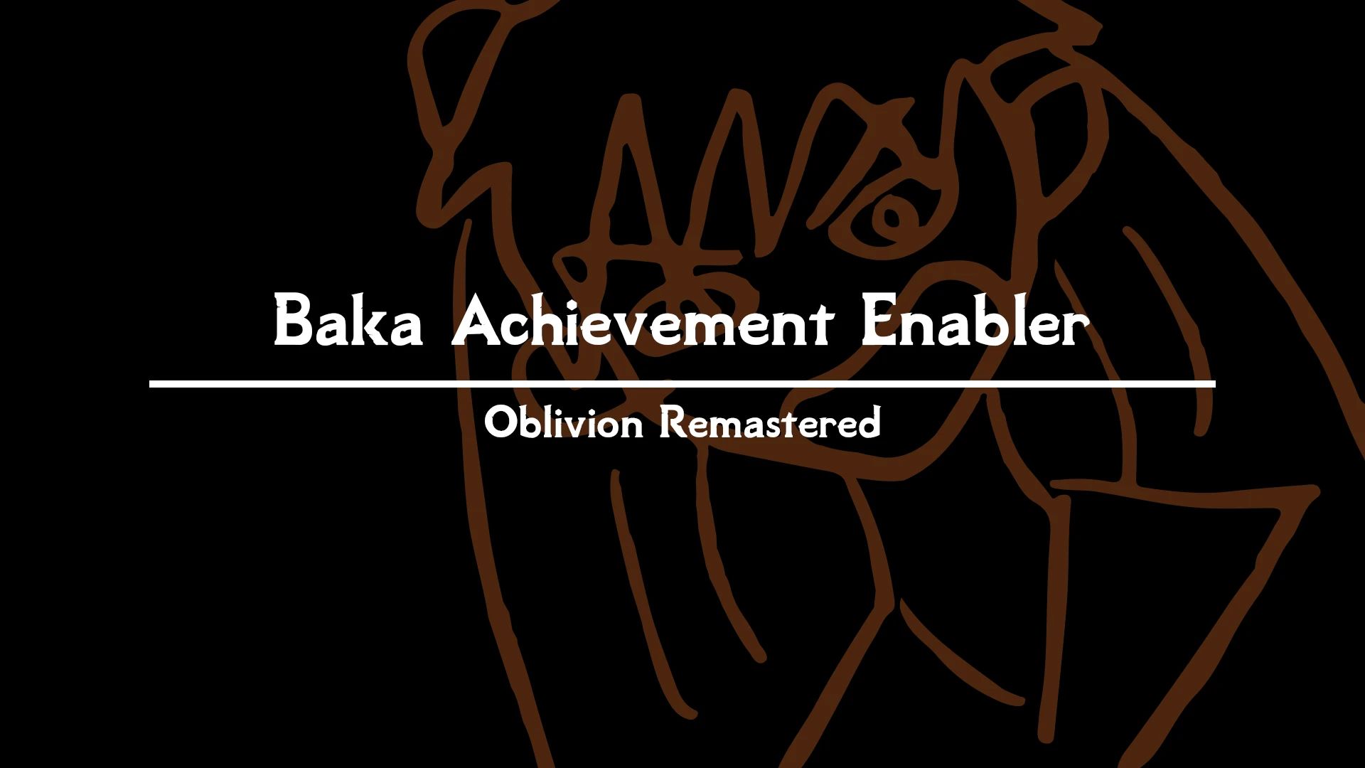 Baka Achievement Enabler mod for The Elder Scrolls IV: Oblivion Remastered