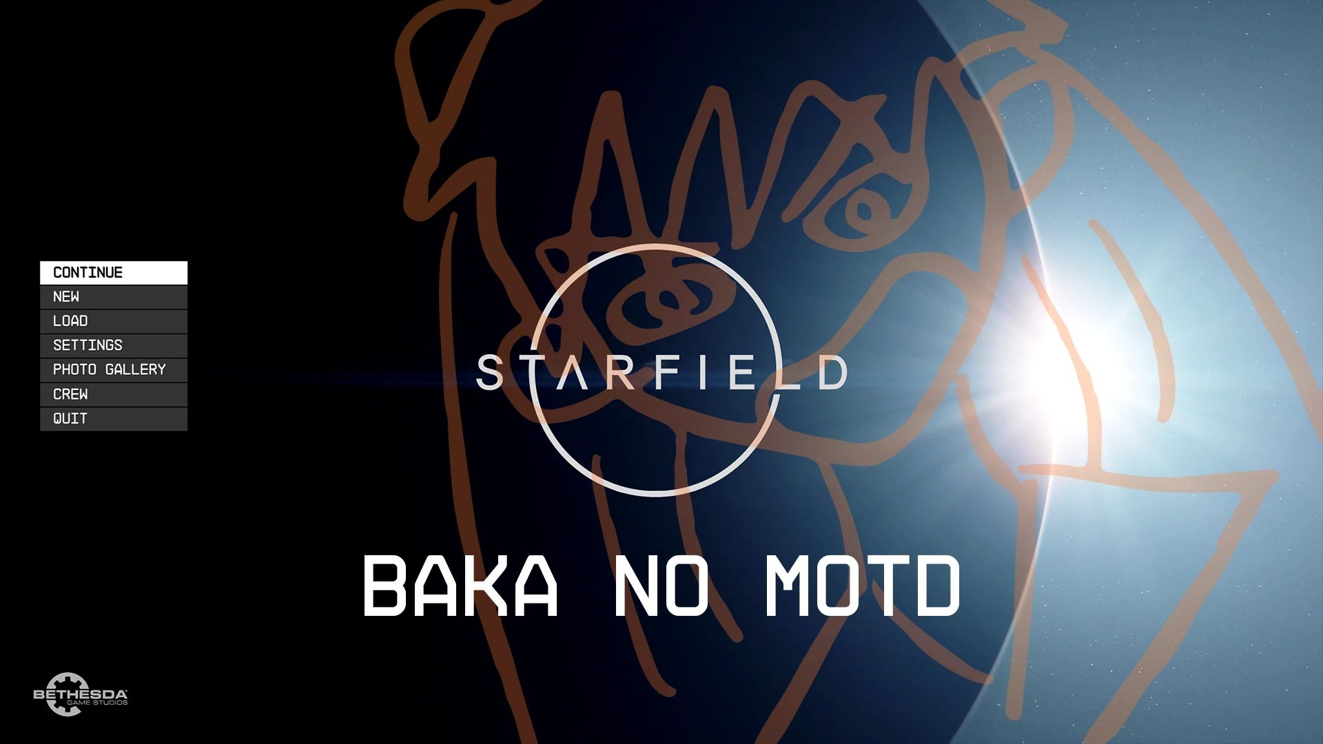 Baka No Message Of The Day mod for Starfield