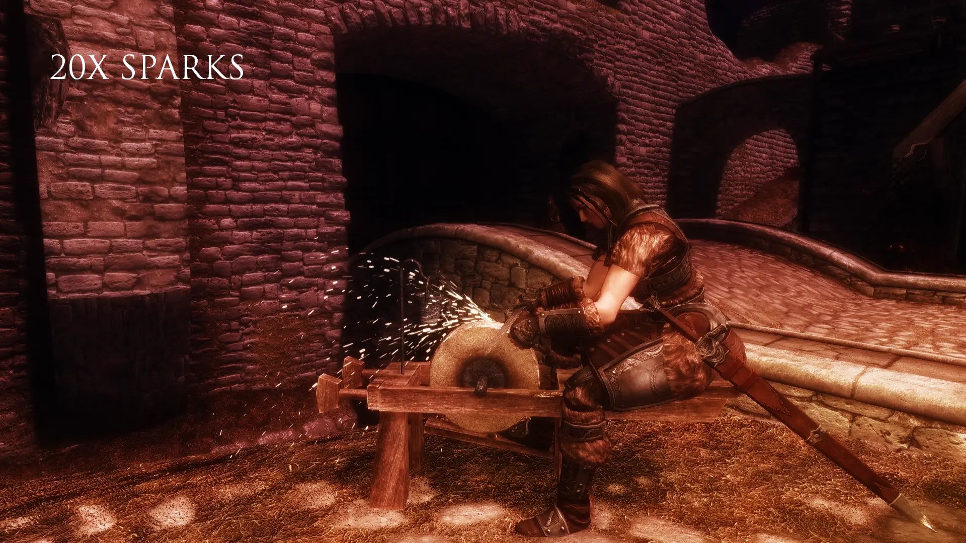 Improved Sparks mod for The Elder Scrolls V: Skyrim Special Edition