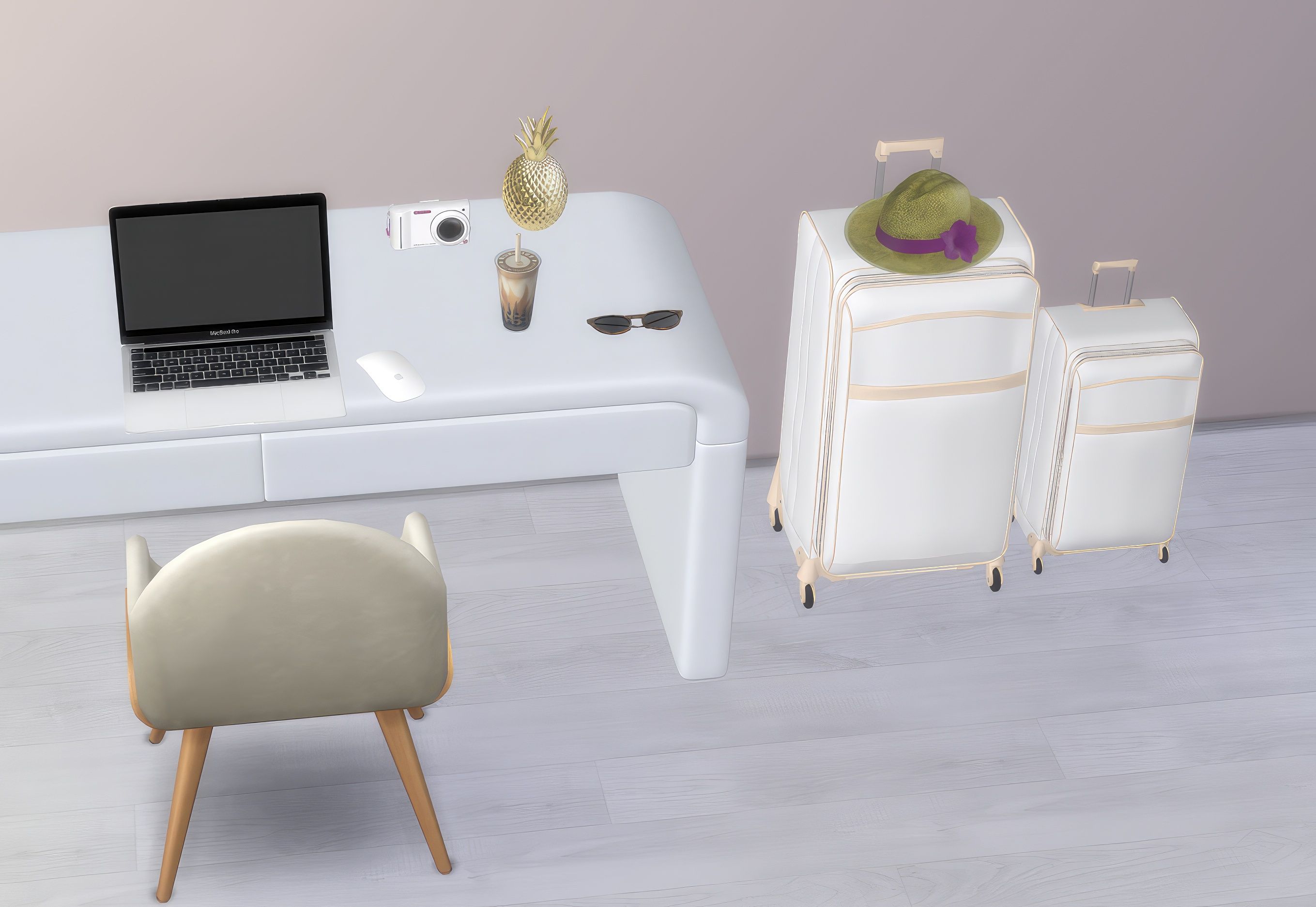 Sulani Travel set mod for The Sims 4 