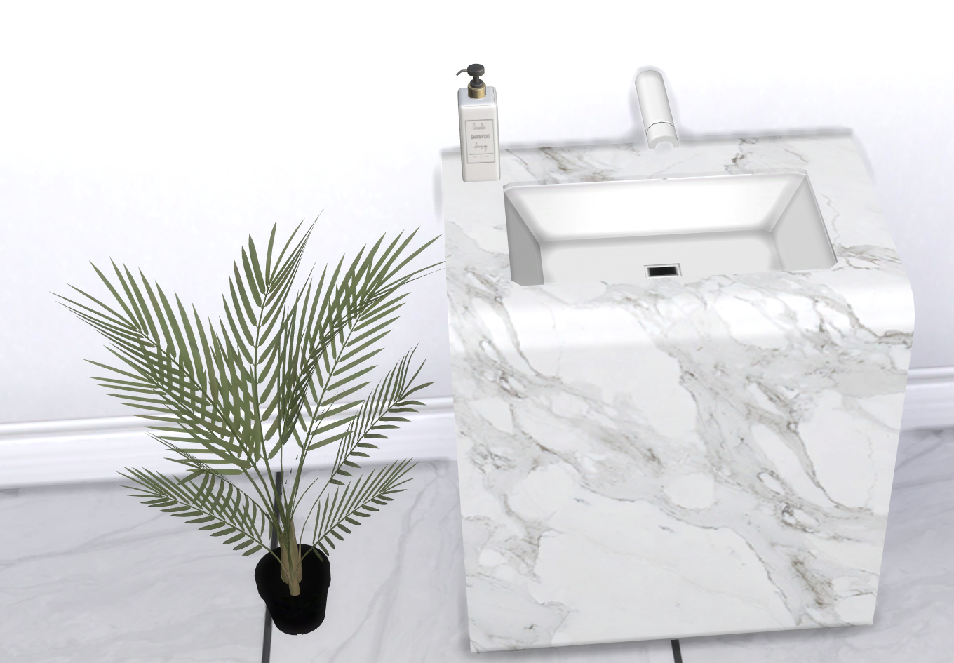 Dior Lotions set mod for The Sims 4 