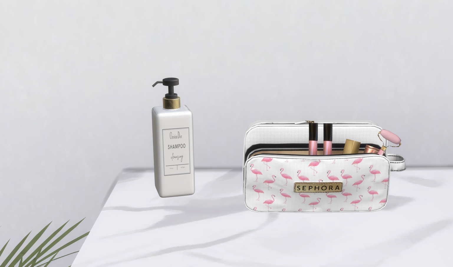 Sephora cosmetic bags mod for The Sims 4 