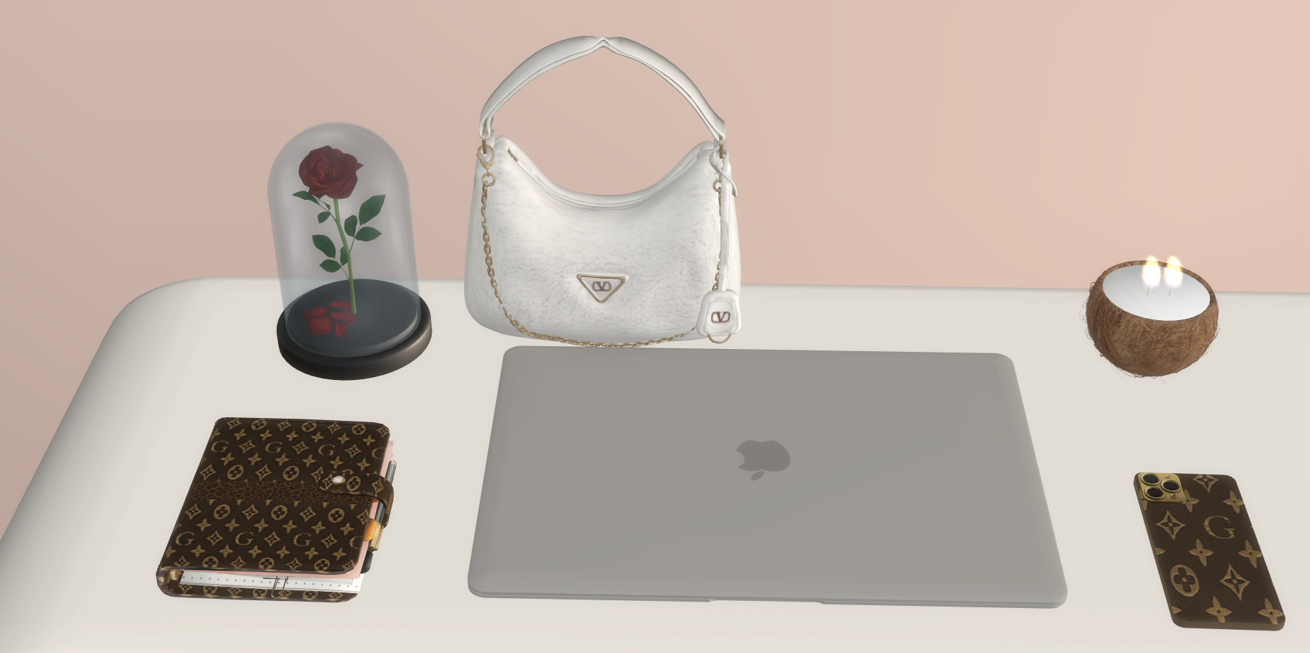 Gucci set mod for The Sims 4 
