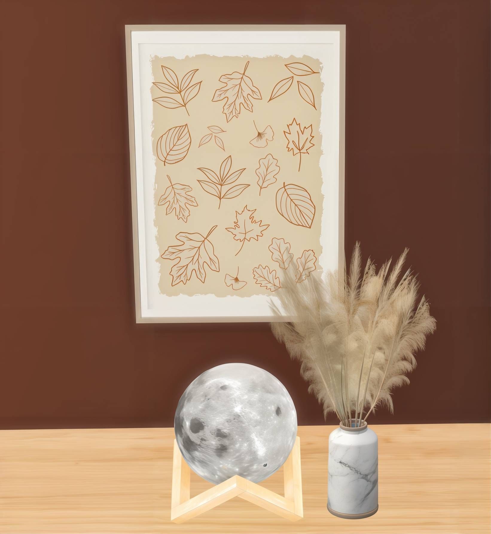 3D Moon lamp mod for The Sims 4 