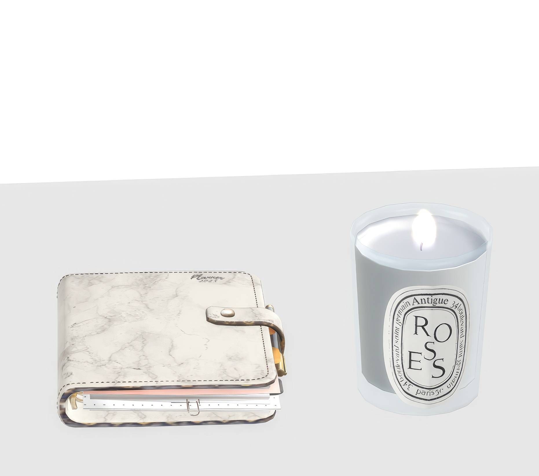 Diptyque Scented Candle Roses mod for The Sims 4 