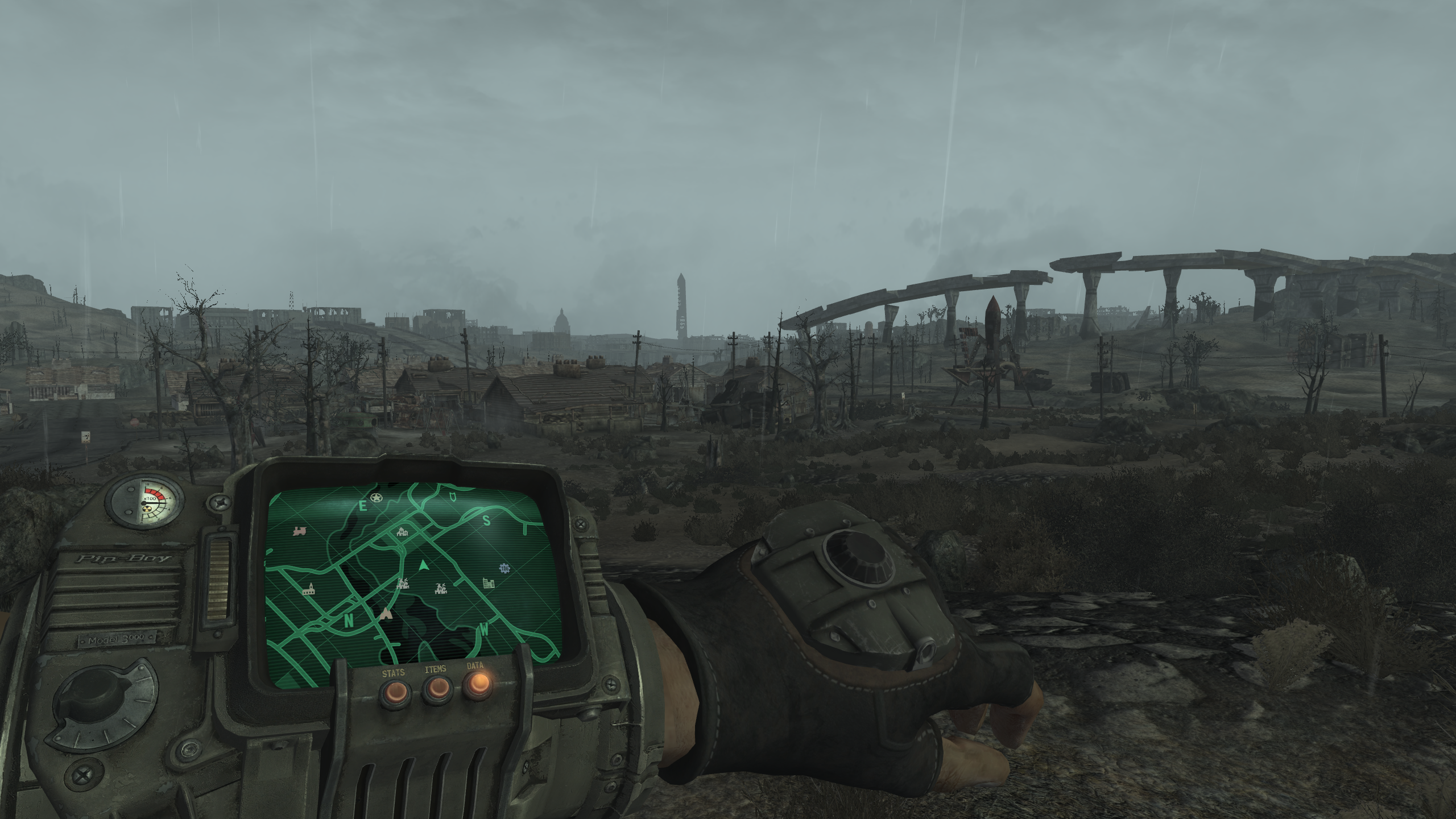 Realtime PipBoy Map - ESPless mod for Fallout: New Vegas