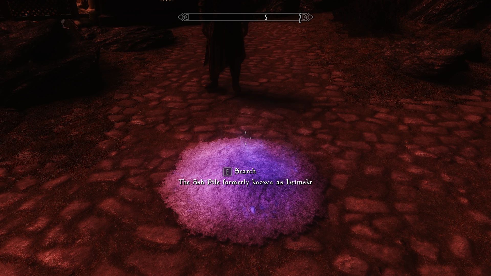 Name Those Ash Piles mod for The Elder Scrolls V: Skyrim Special Edition