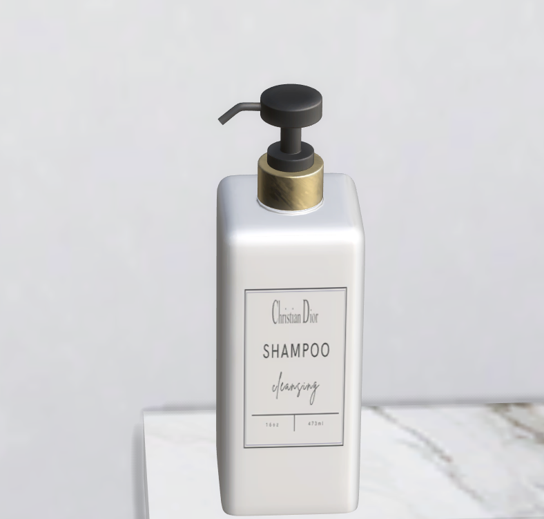 Dior Lotions set mod for The Sims 4 