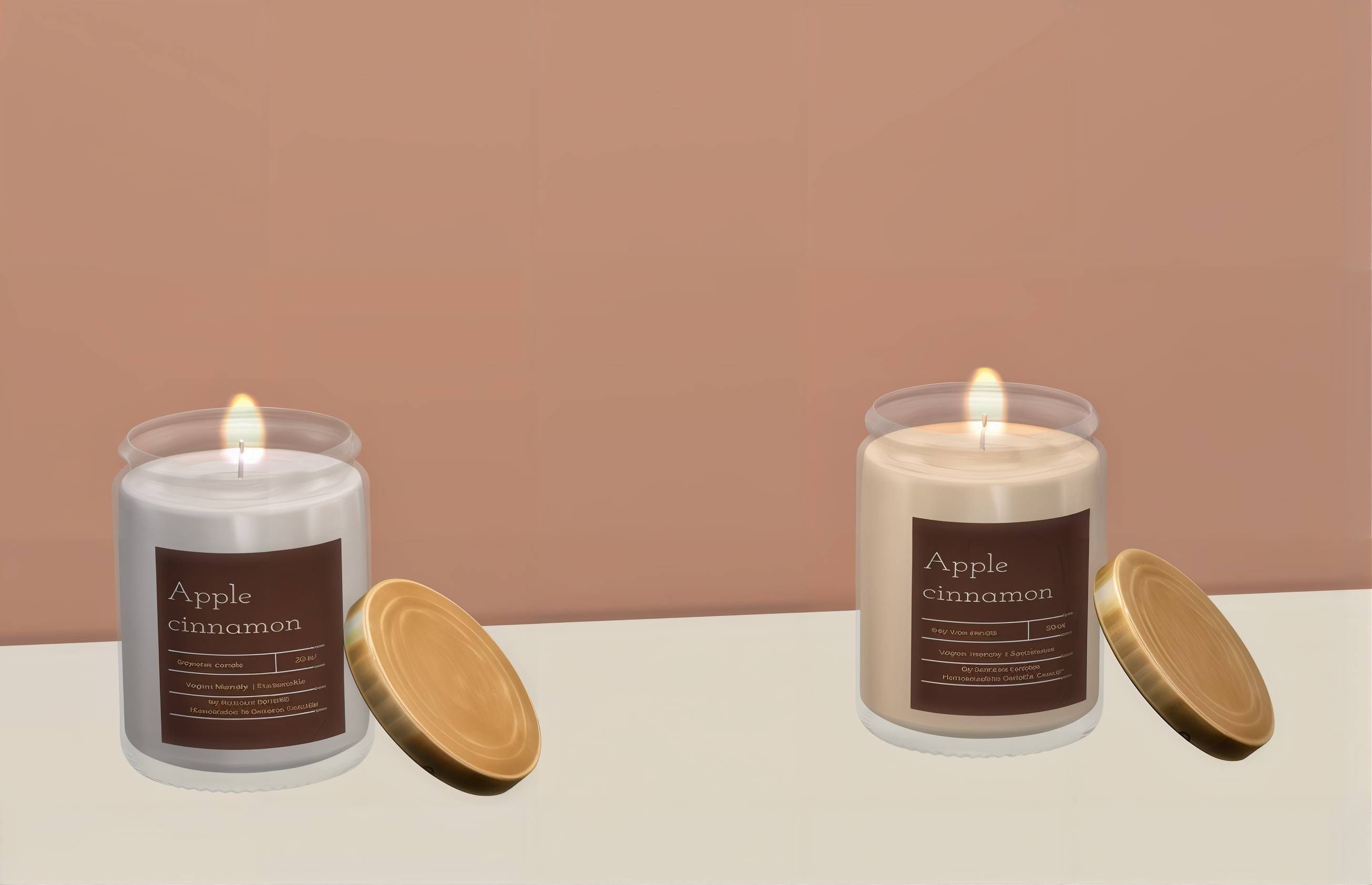 Fall candles set mod for The Sims 4 