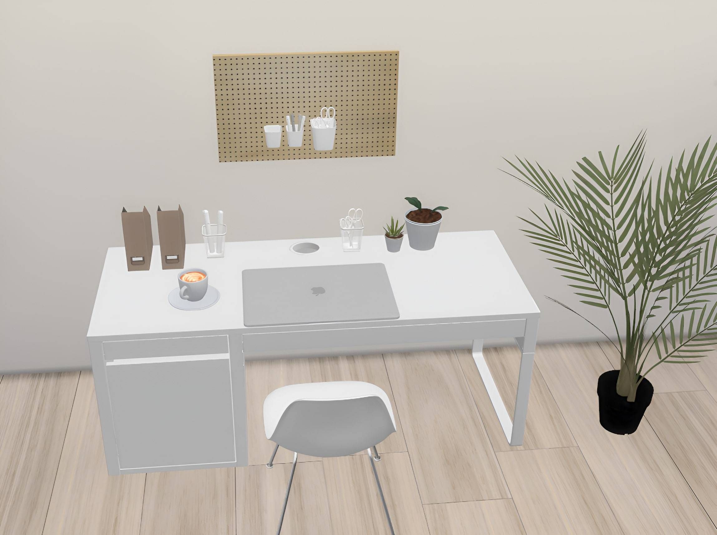 IKEA Office set mod for The Sims 4 