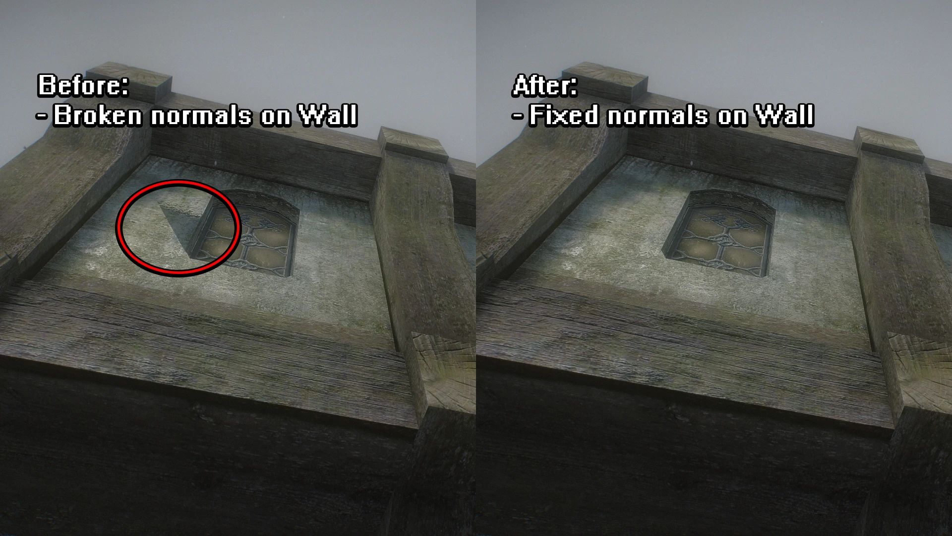 Assorted Mesh Fixes mod for The Elder Scrolls V: Skyrim Special Edition