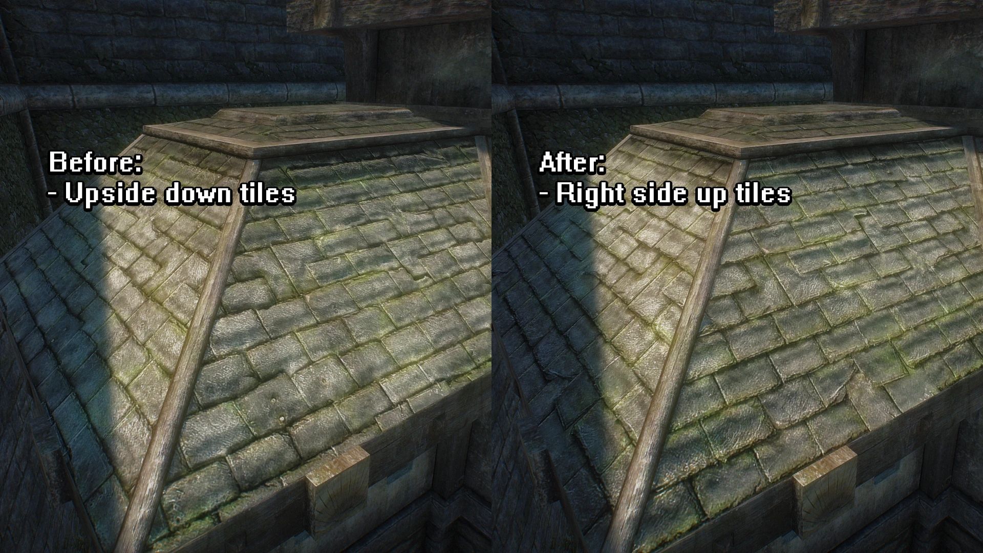 Assorted Mesh Fixes mod for The Elder Scrolls V: Skyrim Special Edition
