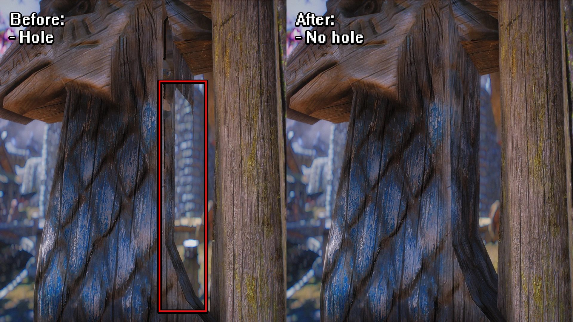 Assorted Mesh Fixes mod for The Elder Scrolls V: Skyrim Special Edition