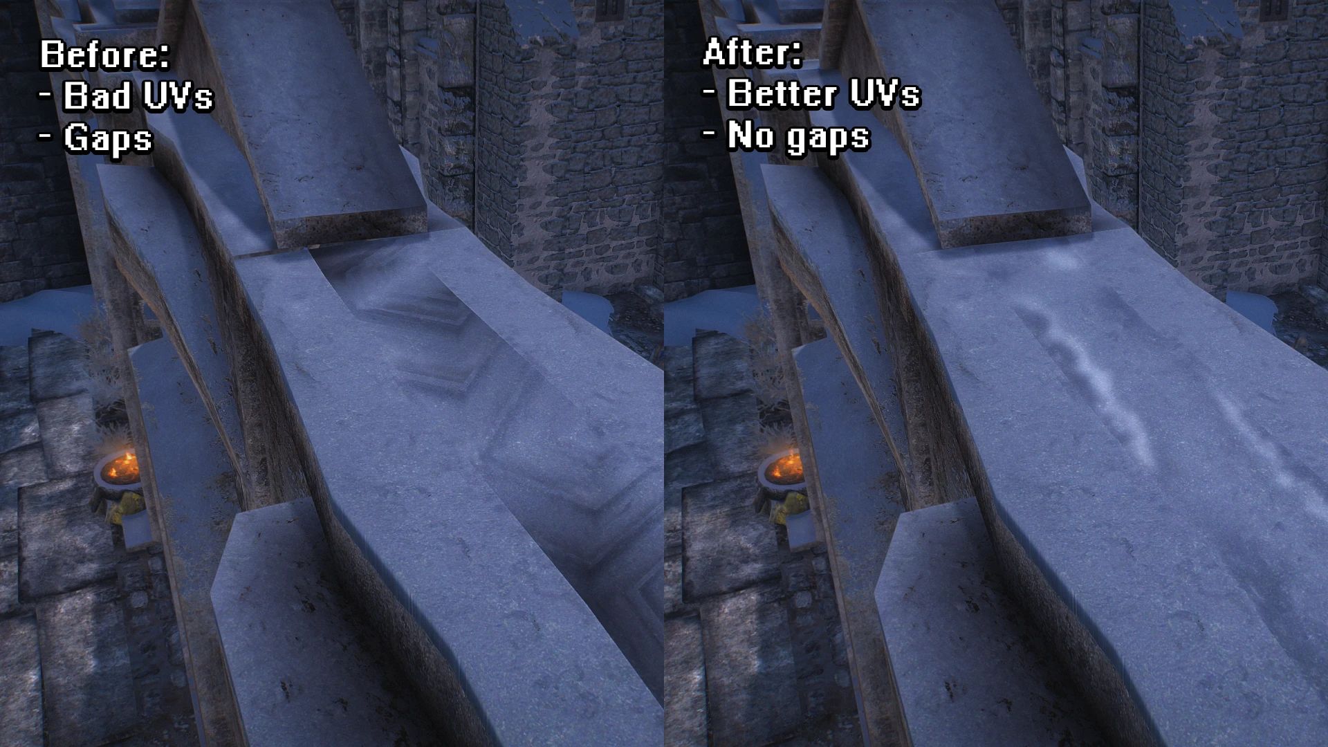 Assorted Mesh Fixes mod for The Elder Scrolls V: Skyrim Special Edition