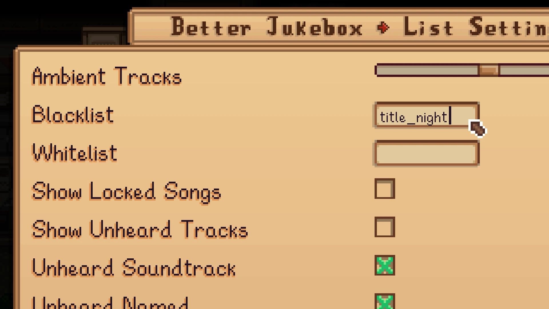 Silent Load Screen (No Music On Save Select - Jukebox - Menu) mod for Stardew Valley