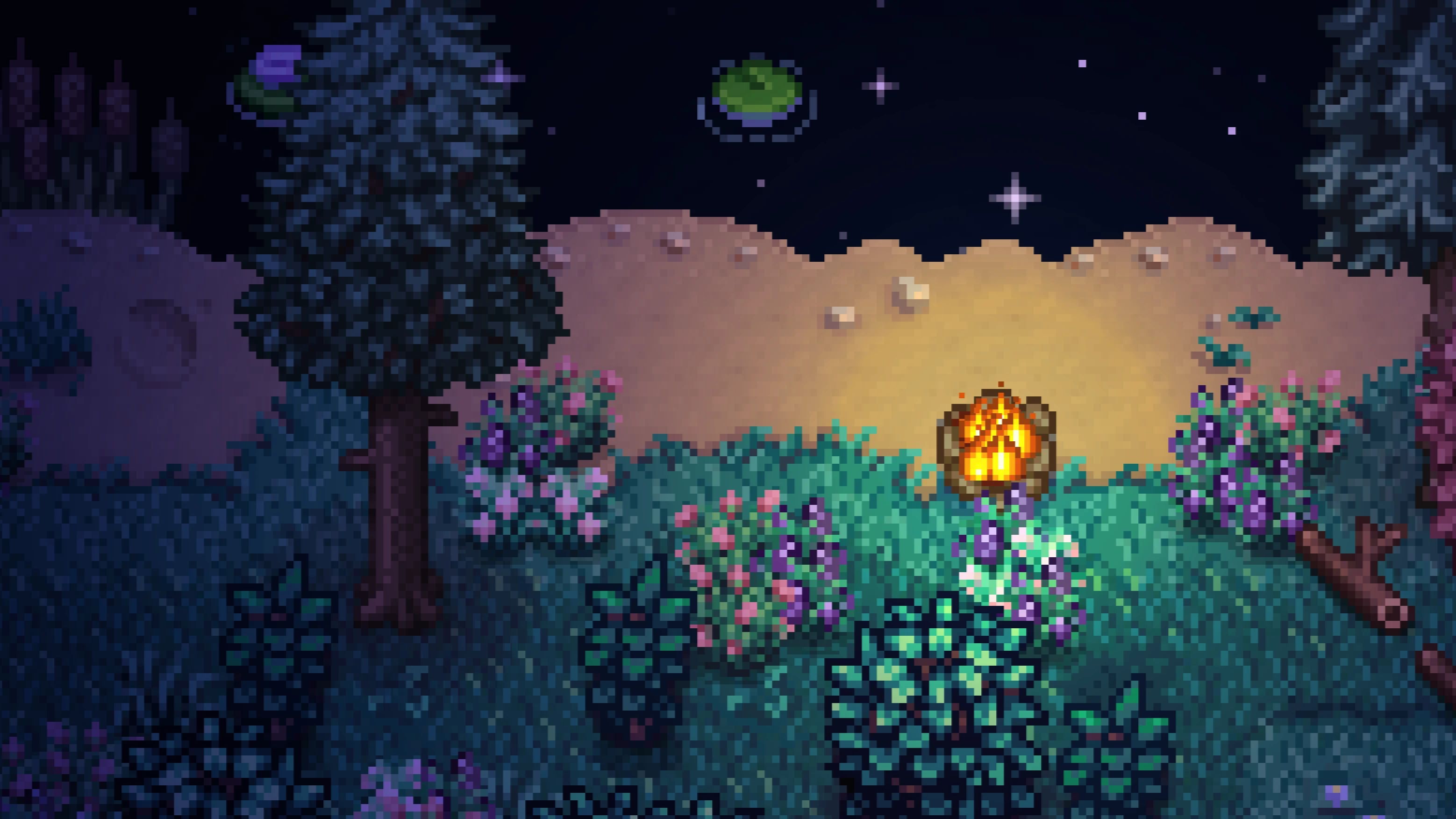 Better Night Time Sounds (Ambience - Less Harsh - Content Patcher - Calm - Quieter) mod for Stardew Valley