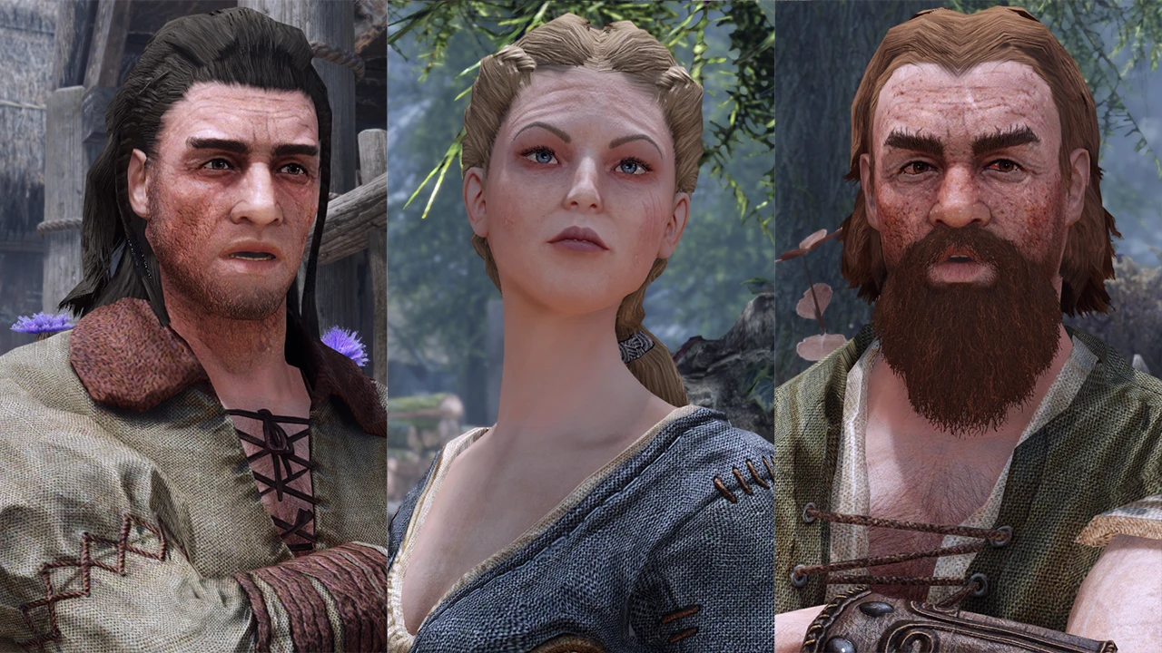 Whiterun Hold Refine (NPC Appearance Overhaul - Standalone) mod for The Elder Scrolls V: Skyrim Special Edition