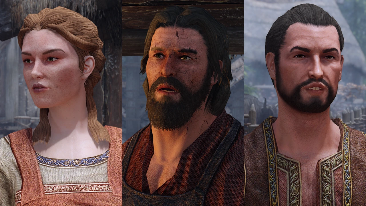Whiterun Hold Refine (NPC Appearance Overhaul - Standalone) mod for The Elder Scrolls V: Skyrim Special Edition