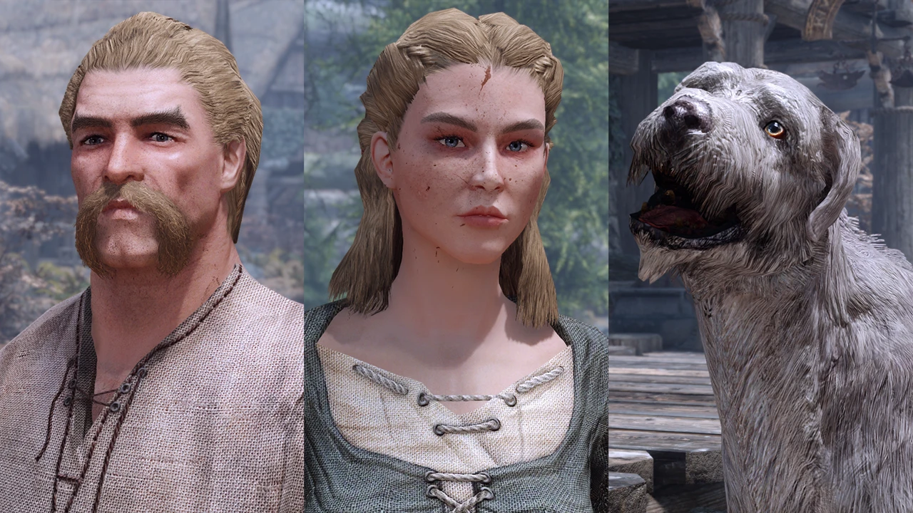 Whiterun Hold Refine (NPC Appearance Overhaul - Standalone) mod for The Elder Scrolls V: Skyrim Special Edition