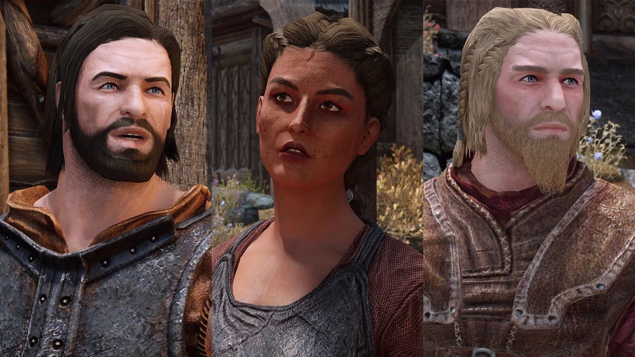 Whiterun Hold Refine (NPC Appearance Overhaul - Standalone) mod for The Elder Scrolls V: Skyrim Special Edition