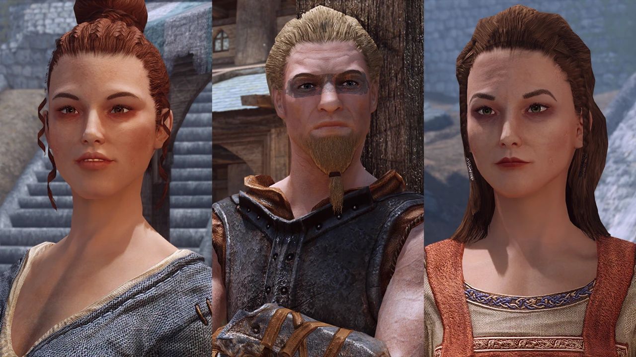 Whiterun Hold Refine (NPC Appearance Overhaul - Standalone) mod for The Elder Scrolls V: Skyrim Special Edition
