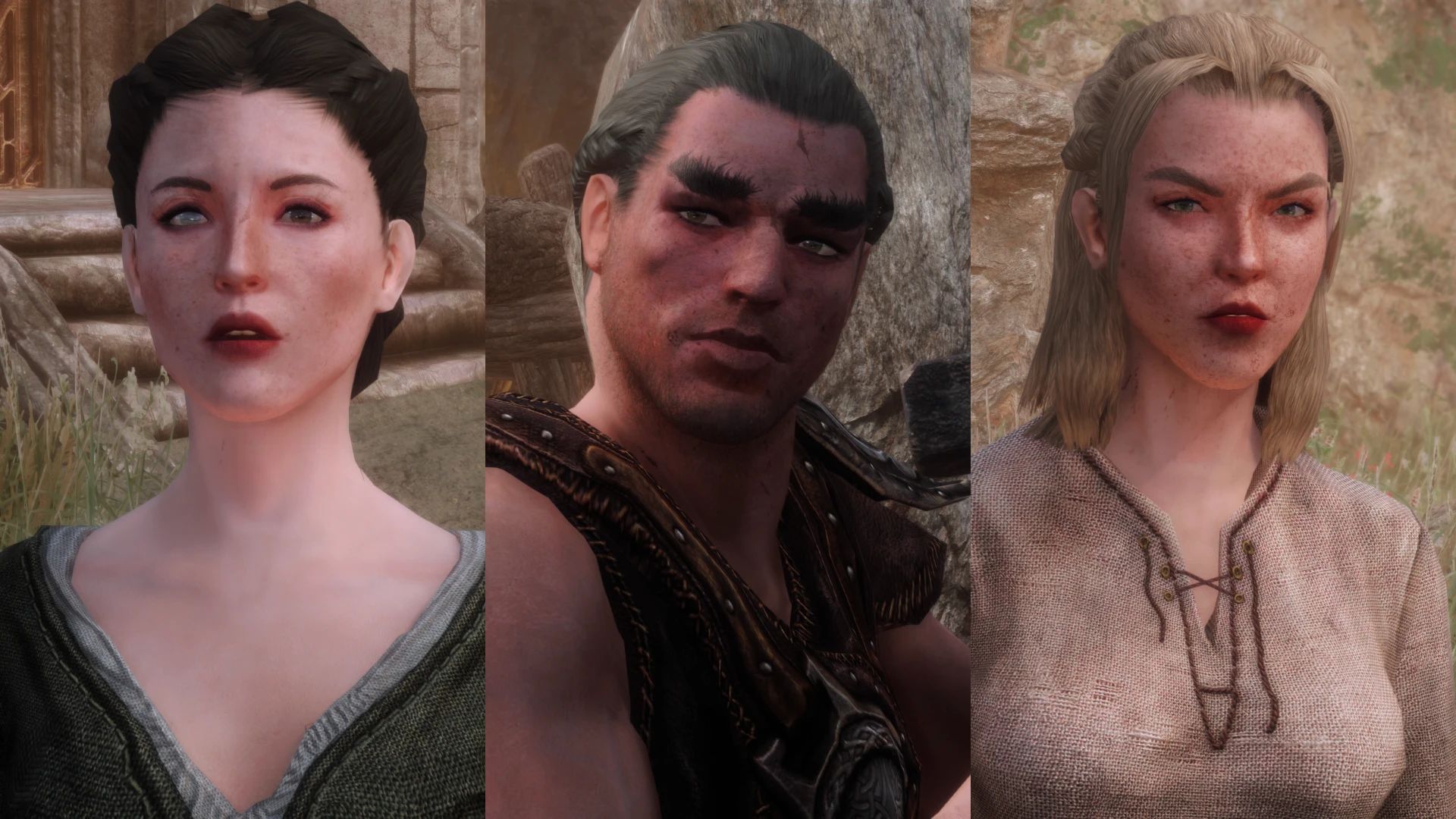 Markarth Side Refine (NPC Appearance Overhaul - Standalone - Muiri - Eola) mod for The Elder Scrolls V: Skyrim Special Edition