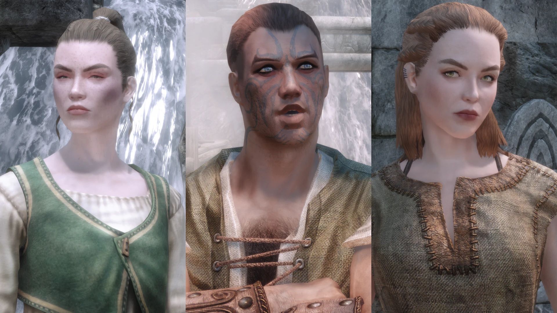 Markarth Side Refine (NPC Appearance Overhaul - Standalone - Muiri - Eola) mod for The Elder Scrolls V: Skyrim Special Edition