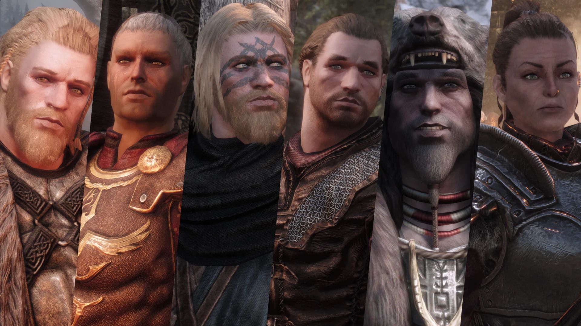 Stormcloak Rebellion Refine (Civil War NPC Appearance Overhaul - Standalone - Ulfric) mod for The Elder Scrolls V: Skyrim Special Edition