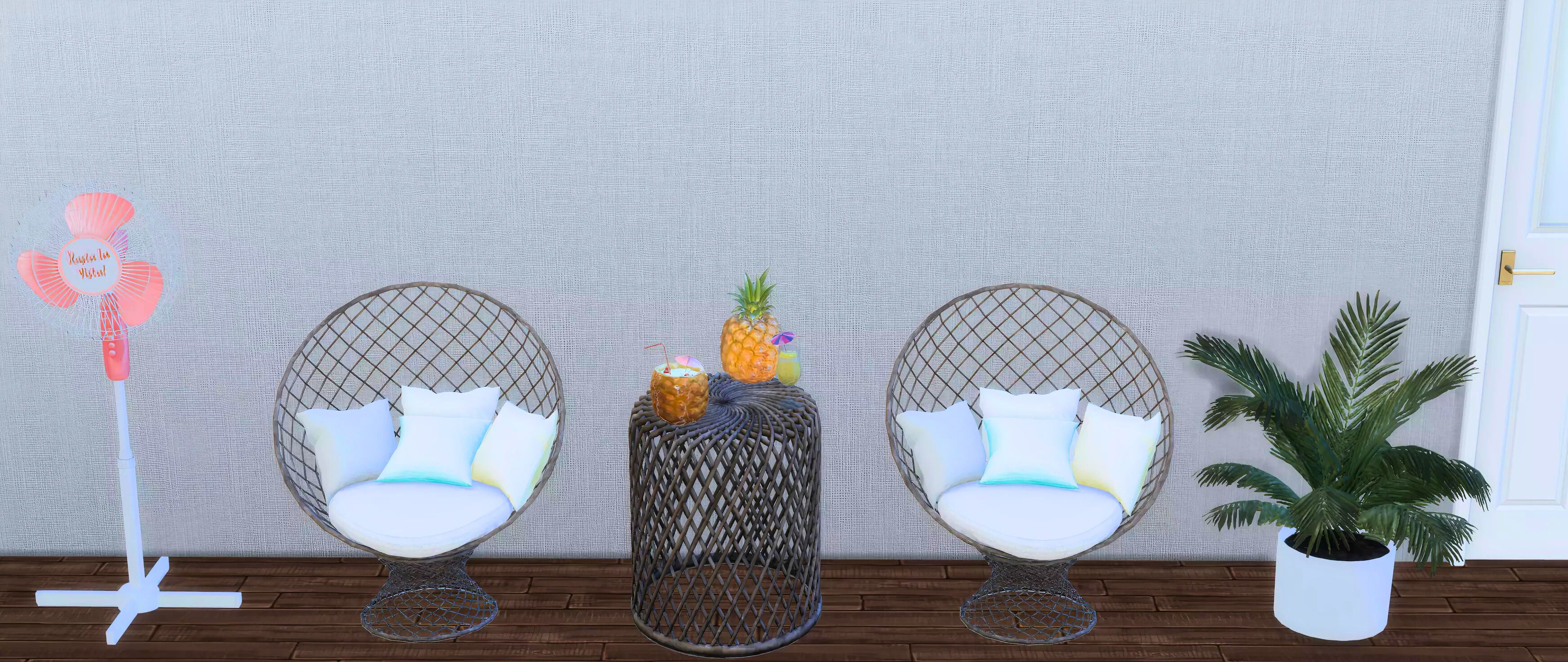 Hasta la vista set mod for The Sims 4 
