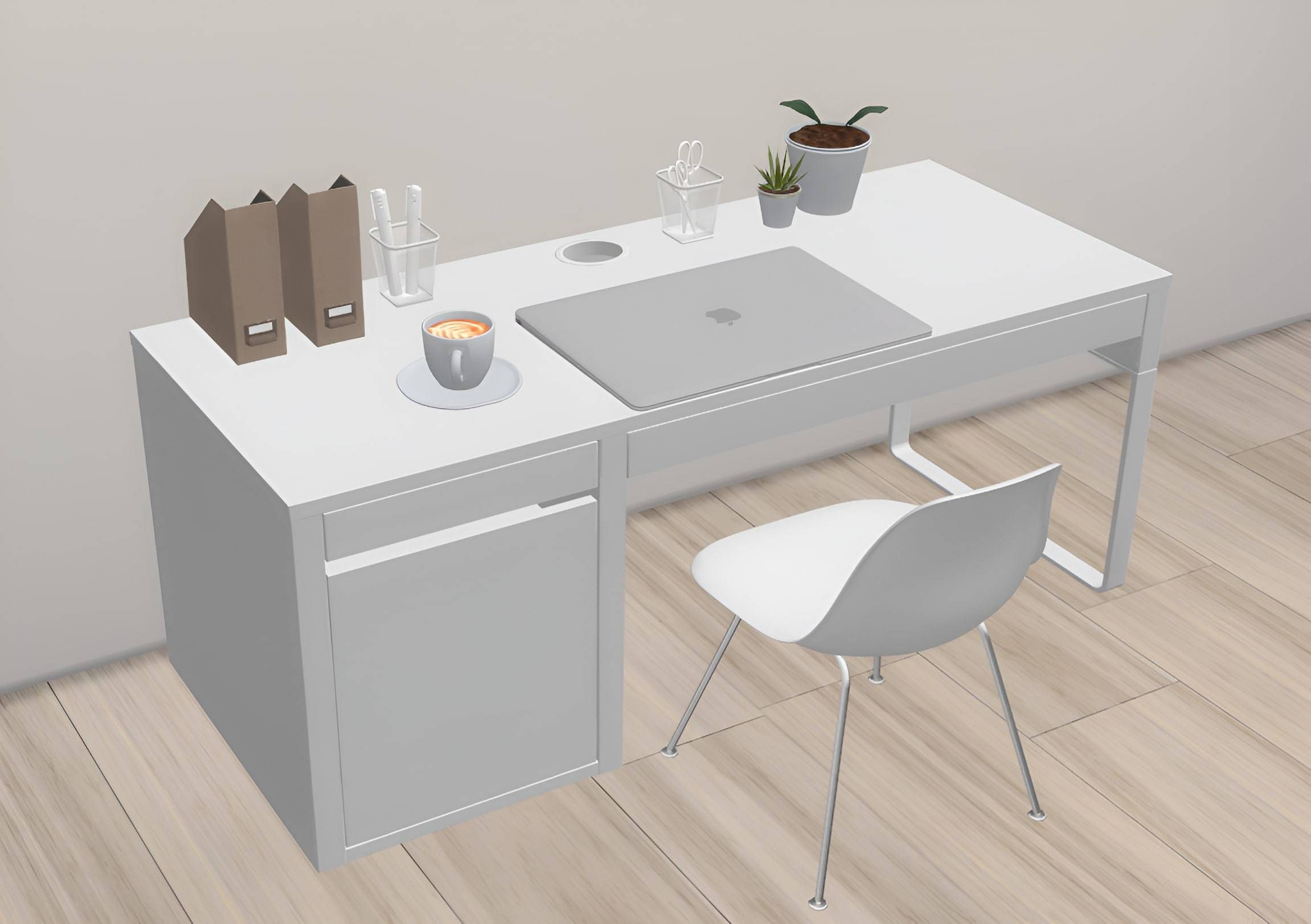 IKEA Office set mod for The Sims 4 