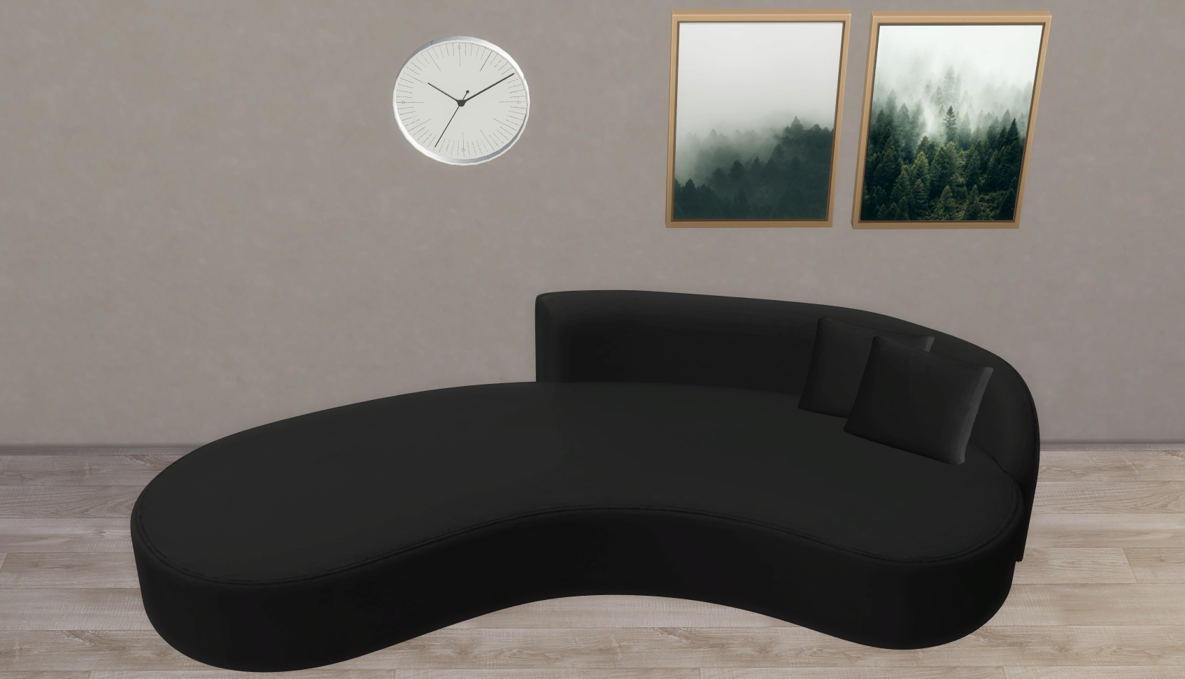 Lorena Minimal Sofa mod for The Sims 4 