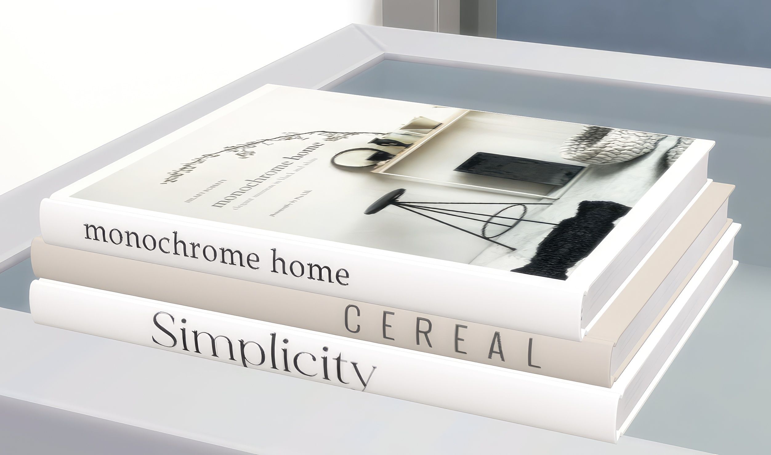 Minimal books set mod for The Sims 4 