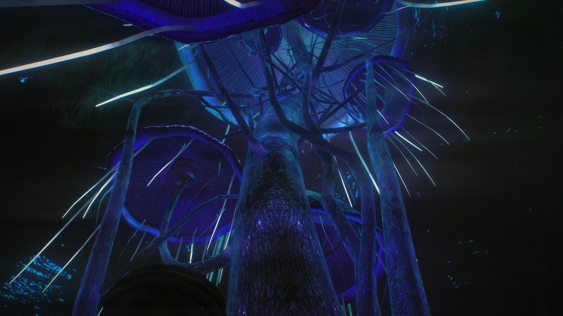 High Poly Blackreach Mushrooms mod for The Elder Scrolls V: Skyrim Special Edition