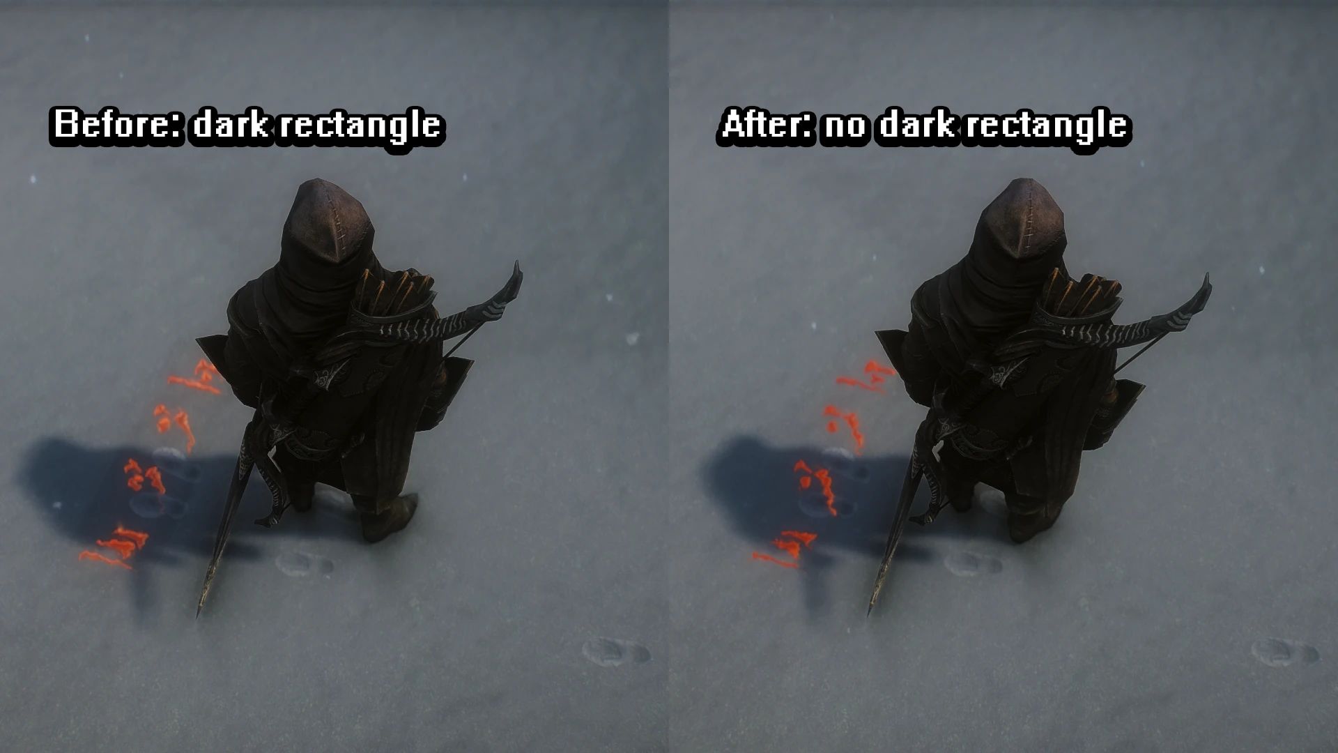 Word Wall Transparency Fix for ENB mod for The Elder Scrolls V: Skyrim Special Edition