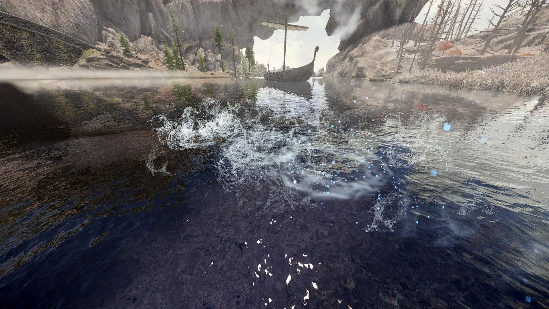 Splashes of Skyrim mod for The Elder Scrolls V: Skyrim Special Edition