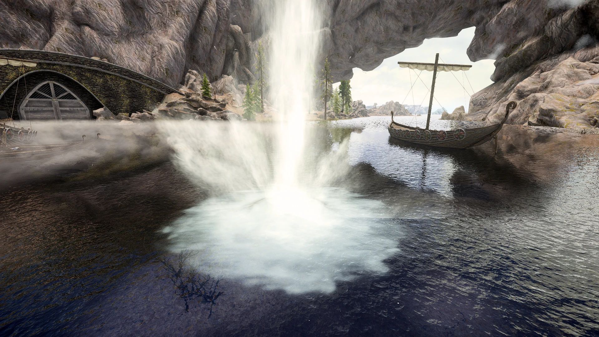Splashes of Skyrim mod for The Elder Scrolls V: Skyrim Special Edition