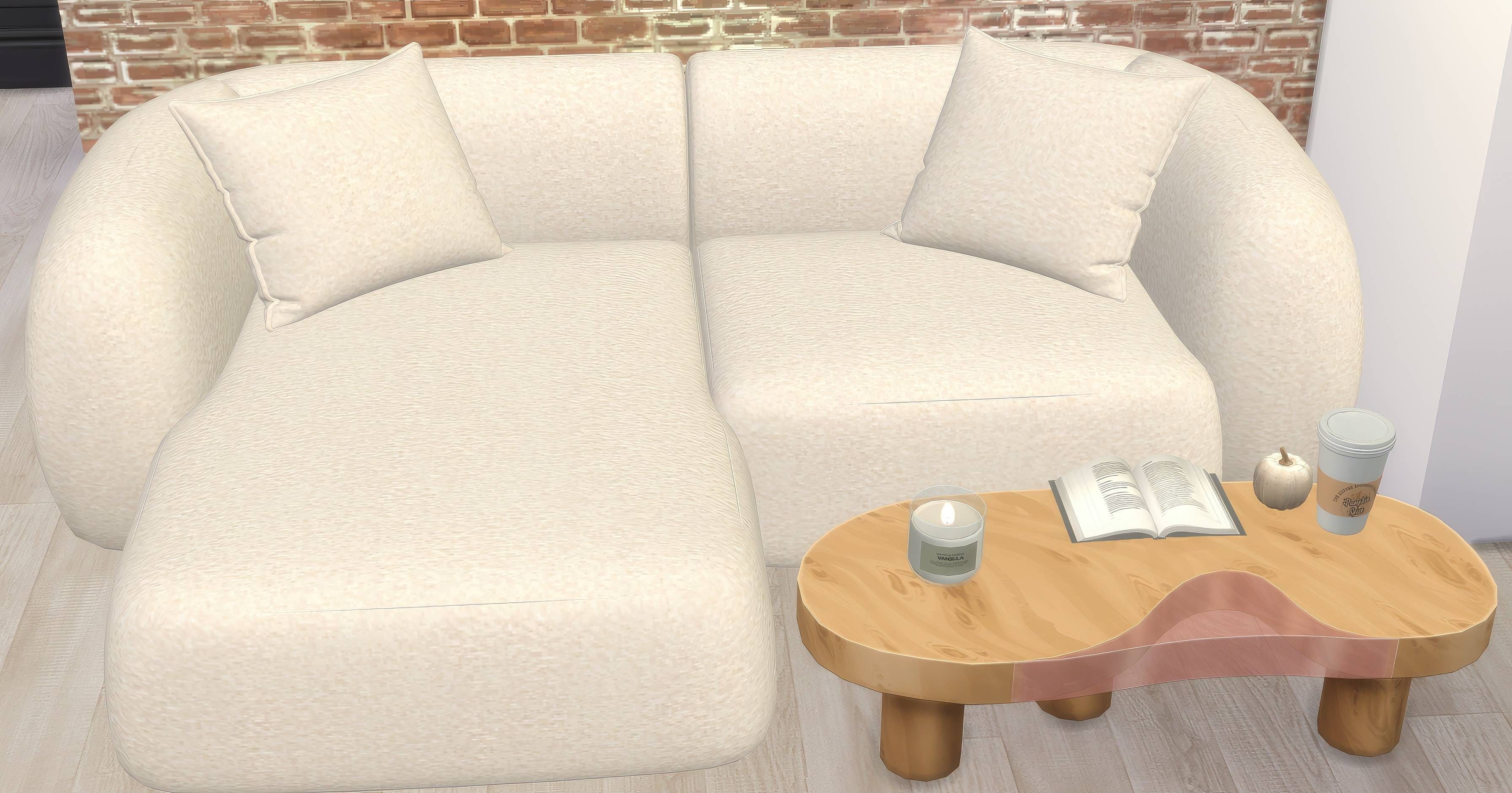 Fall candles set mod for The Sims 4 