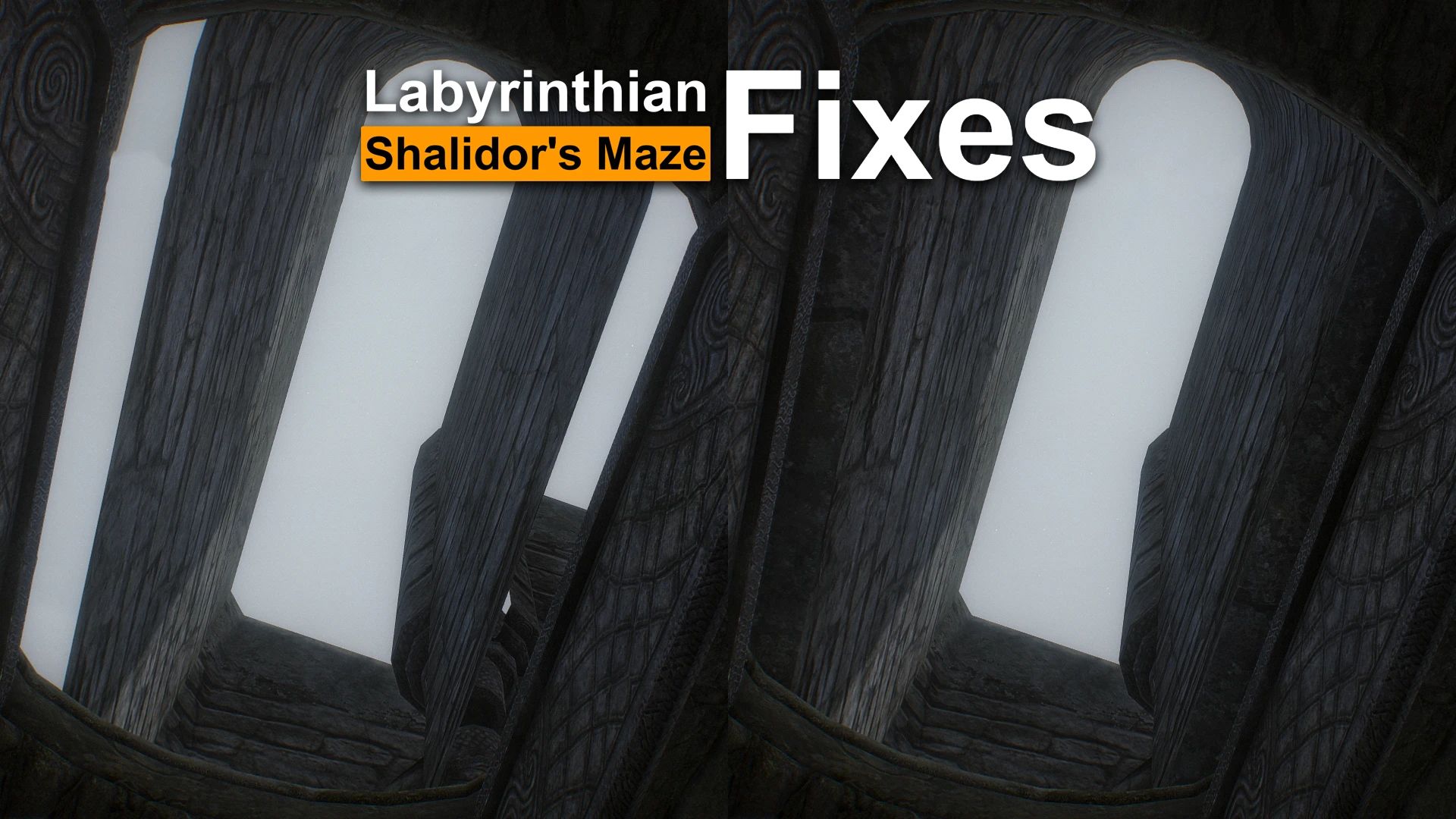 Labyrinthian Shalidor's Maze Fixes mod for The Elder Scrolls V: Skyrim Special Edition