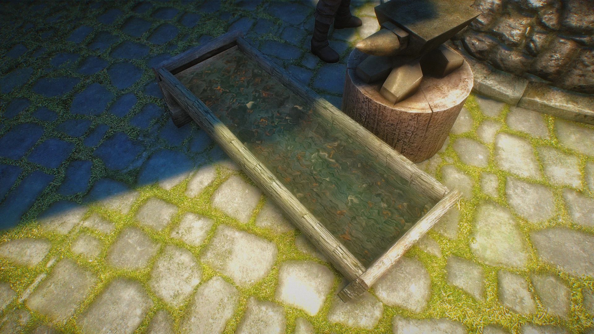 Animated Forge Water mod for The Elder Scrolls V: Skyrim Special Edition